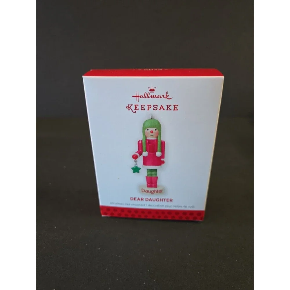 Hallmark Keepsake Christmas Ornament Dear Daughter From 2013 W Box Nutcracker